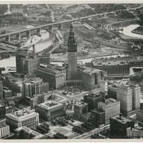 Builidngs Terminal Tower 1940s