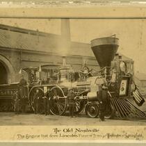 Train engine that drew Lincoln's funeral train 