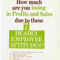 How Much Are You Losing in Profits Due to these 7 Deadly Employee Attitudes