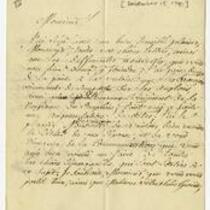 Correspondence, December 15th, 1781.