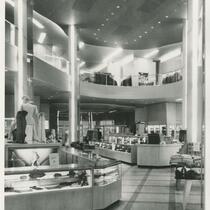 Businesses: Bond Clothing Interior 1940s