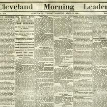 Headline of President Lincoln Being Assassinated 