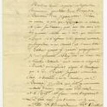 Correspondence, December 22nd, 1781?