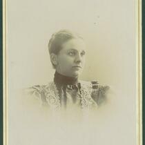 Individual portrait of Mrs. Florence Harkness Severance, 1863-1894