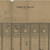 Form of ballot (unofficial)