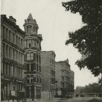 Euclid Ave near E 4th 1880s