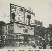 Ontario at Public Square 1920s