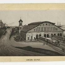 Railroad Depots Union 1880s