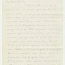 Letter from Emily Allen Severance to daughter Julia, May 12, 1869