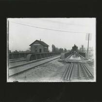 Railroads Nickel Plate rail yard at New York Central 1900